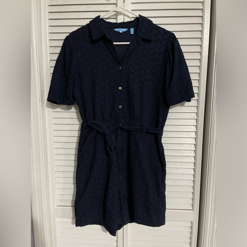 Dark Blue XL Romper